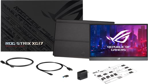 ASUS ROG Strix XG17AHPE 17.3" Full HD Gaming Monitor - IPS, 240Hz, 3ms, Speakers