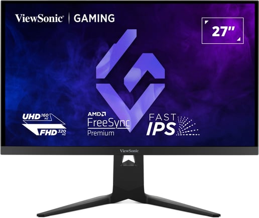 ViewSonic XG275D1-4K 27" 4K Gaming Monitor - IPS, 160Hz, 0.5ms, Speakers, HDMI