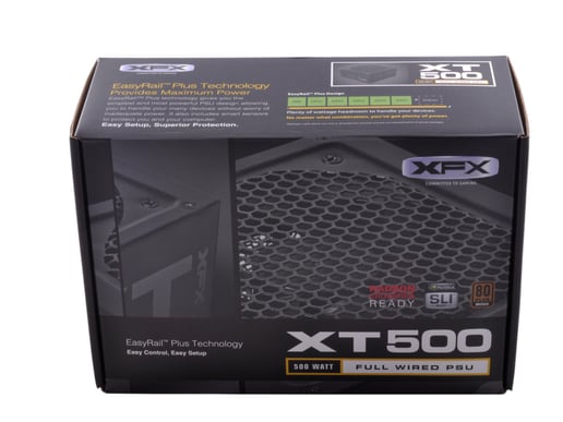 XFX XT500 500W Power Supply 80 Plus Bronze