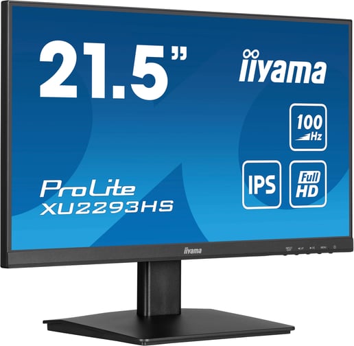 iiyama ProLite XU2293HS 22" Full HD Monitor - IPS, 100Hz, 1ms, Speakers, HDMI