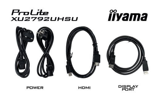 iiyama ProLite XU279UHSU 27 inch IPS Monitor - 3840 x 2160, 4ms, Speakers, HDMI