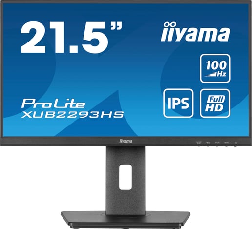 iiyama ProLite XUB229HS 22" Full HD Monitor - IPS, 100Hz, 1ms, Speakers, HDMI
