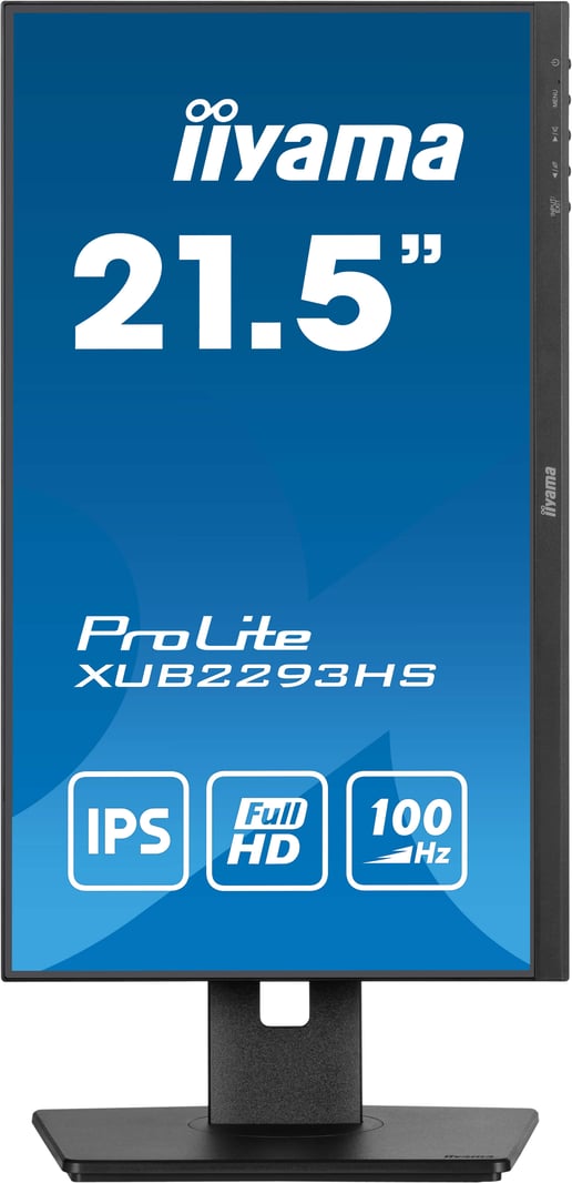 iiyama ProLite XUB229HS 22" Full HD Monitor - IPS, 100Hz, 1ms, Speakers, HDMI