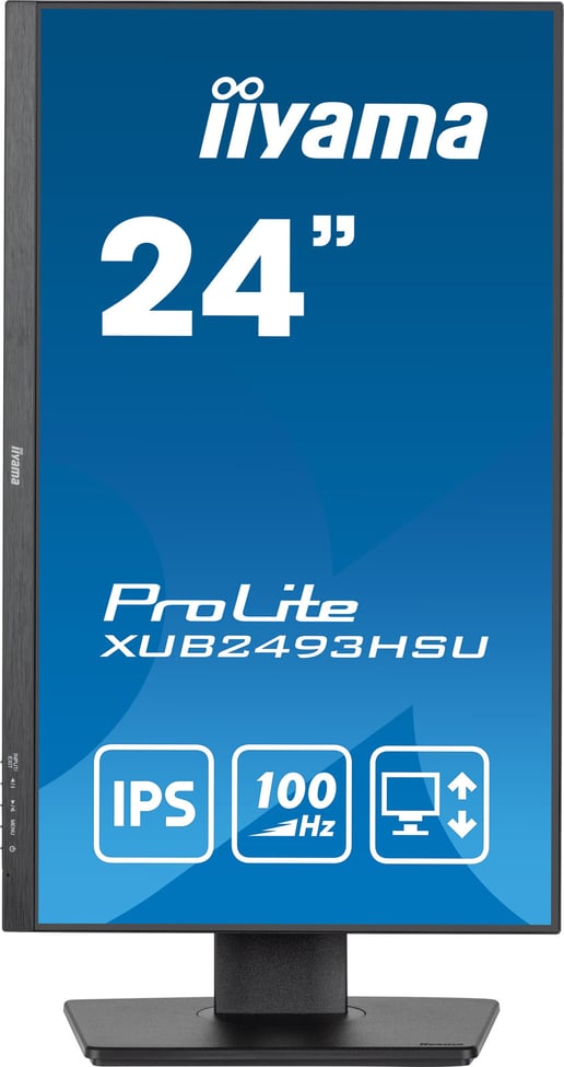 iiyama ProLite XUB2493HSU 23.8" Full HD Monitor - IPS, 100Hz, 1ms, Speakers, DP