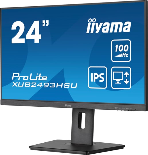 iiyama ProLite XUB2493HSU 23.8" Full HD Monitor - IPS, 100Hz, 1ms, Speakers, DP