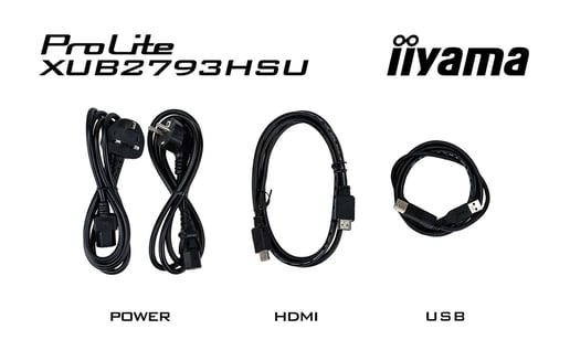 iiyama ProLite XUB2793HSU 27" Full HD Monitor - IPS, 100Hz, 1ms, Speakers, HDMI
