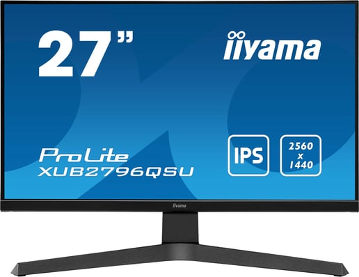 iiyama ProLite XUB2796QSU 27 inch IPS 1ms Monitor - 2560 x 1440, 1ms, Speakers