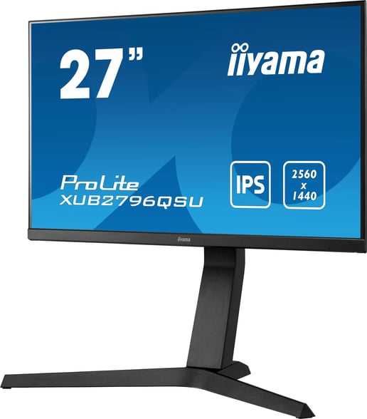 iiyama ProLite XUB2796QSU 27 inch IPS 1ms Monitor - 2560 x 1440, 1ms, Speakers