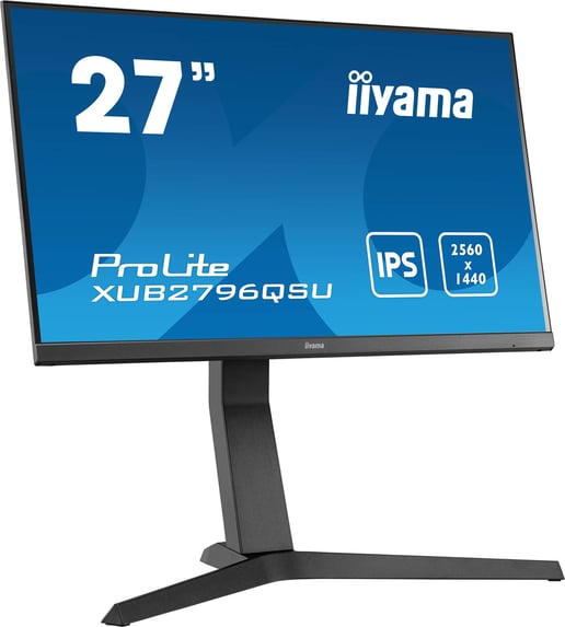 iiyama ProLite XUB2796QSU 27 inch IPS 1ms Monitor - 2560 x 1440, 1ms, Speakers