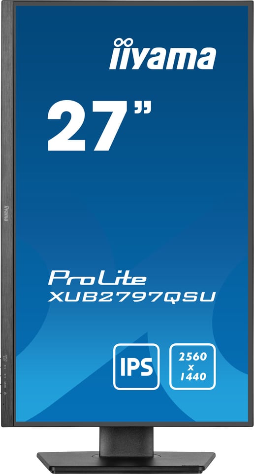 iiyama ProLite XUB2797QSU 27" 1440p (QHD) Monitor - IPS, 100Hz, 1ms, Speakers