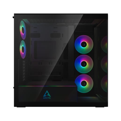 ARCTIC Xtender Mid Tower Gaming Case - Mirror Black 