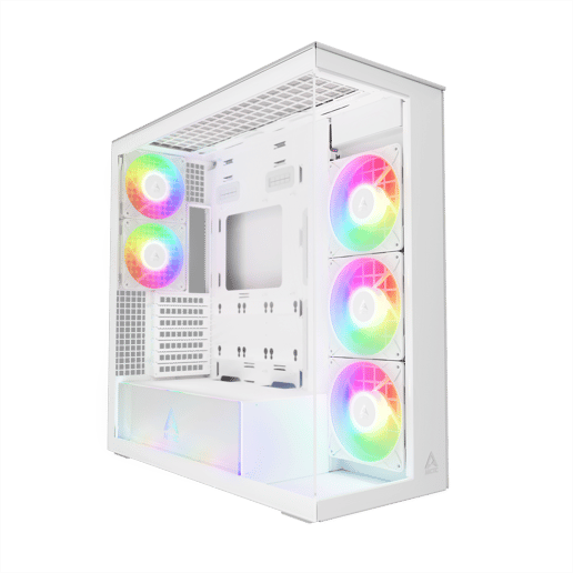 ARCTIC Xtender Mid Tower Gaming Case- White