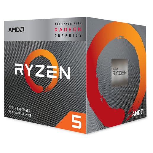 AMD Ryzen 5 3400G 3.7GHz Quad Core AM4 CPU 