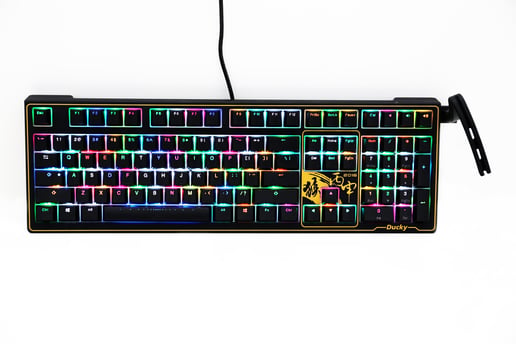 Ducky Year of the Monkey Limited Edition Mechanical Keyboard with Cherry MX Brown Switches & RGB Lighting (UK)
