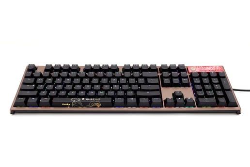 Ducky Year of the Rooster Limited Edition Mechanical Keyboard with Cherry MX Speed Silver Switches (UK Layout)