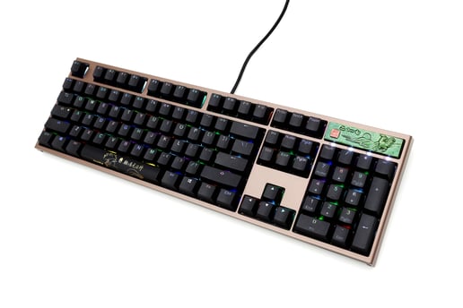Ducky Year of the Rooster Limited Edition Mechanical Keyboard with Cherry MX Speed Silver Switches (UK Layout)