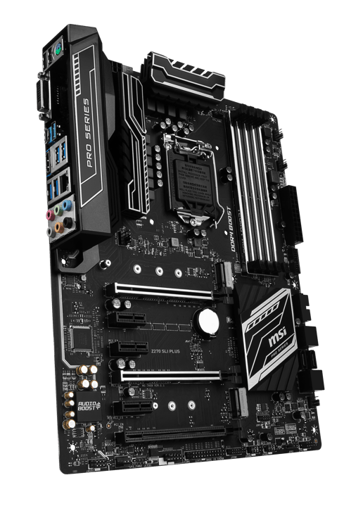 MSI Z270 SLI PLUS ATX Motherboard for Intel LGA1151 CPUs