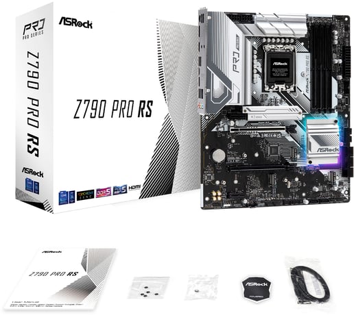 ASRock Z790 Pro RS ATX Motherboard for Intel LGA1700 CPUs