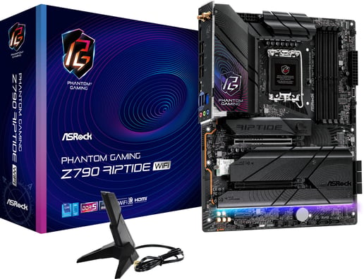 ASRock Z790 Riptide WiFi ATX Motherboard for Intel LGA1700 CPUs
