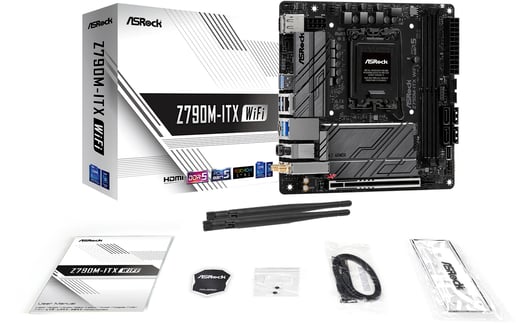 ASRock Z790M-ITX WiFi ITX Motherboard for Intel LGA1700 CPUs