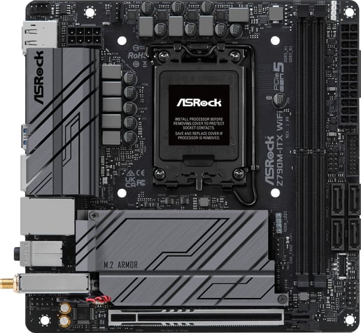 ASRock Z790M-ITX WiFi ITX Motherboard for Intel LGA1700 CPUs