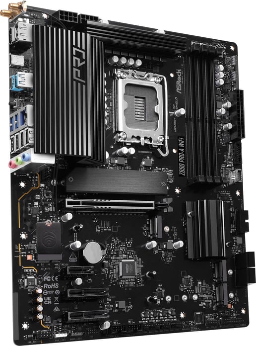 ASRock Z890 Pro-A WiFi ATX Motherboard for Intel LGA1851 CPUs
