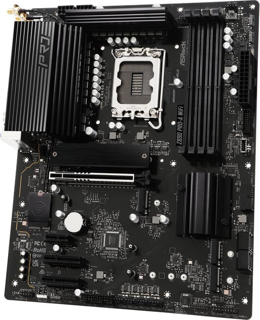 ASRock Z890 Pro-A WiFi ATX Motherboard for Intel LGA1851 CPUs
