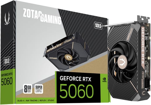 Zotac GeForce RTX 5060 SOLO 8GB GDDR7 Graphics Card