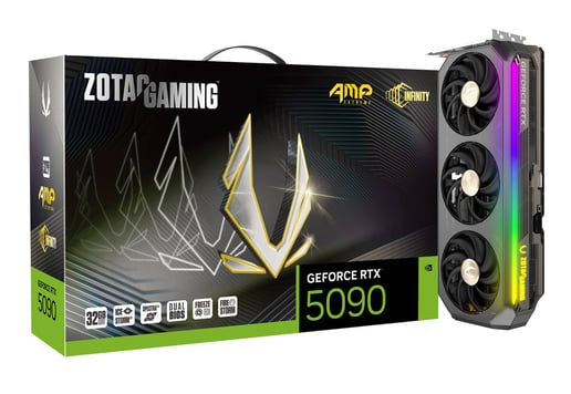 Zotac GeForce RTX 5090 AMP Extreme INFINITY OC 32GB GDDR7 Graphics Card