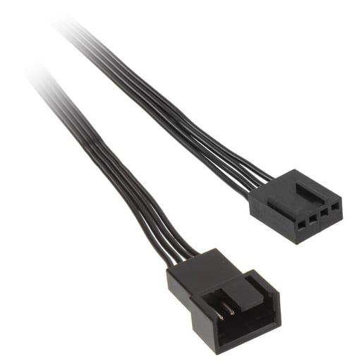 Kolink 4-Pin PWM Extension Cable, 300mm, Black