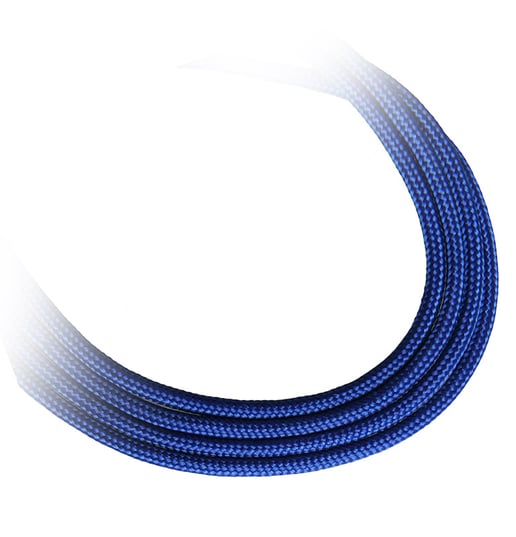 BitFenix Alchemy 4-Pin ATX12V Extension 45cm - sleeved blue/blue