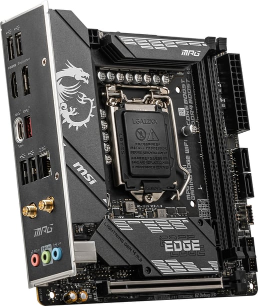 MSI MPG B560I GAMING EDGE WIFI ITX Motherboard for Intel LGA1200