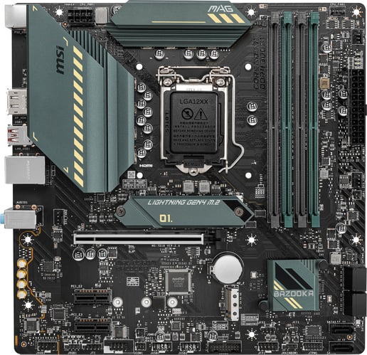 MSI MAG B560M BAZOOKA mATX Motherboard for Intel LGA1200 CPUs
