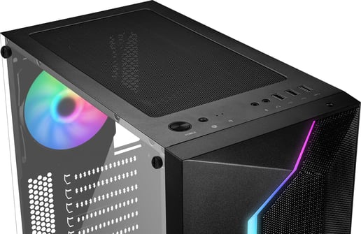 MSI MAG VAMPIRIC 100R Mid Tower Gaming Case - Black 