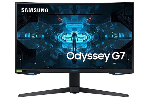 Samsung Odyssey G7 27" QHD Curved Gaming Monitor - VA, 240Hz, 1ms, HDMI, DP