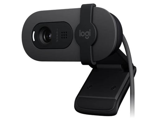 Logitech Brio 100 Full HD Webcam - Graphite