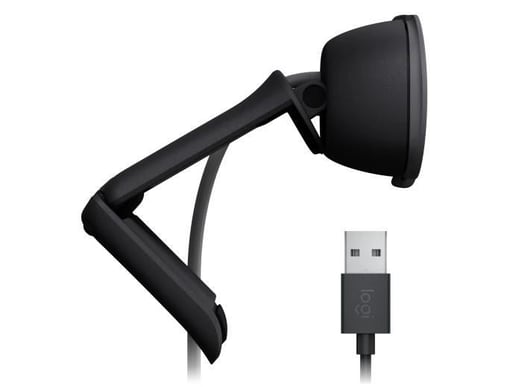Logitech Brio 100 Full HD Webcam - Graphite