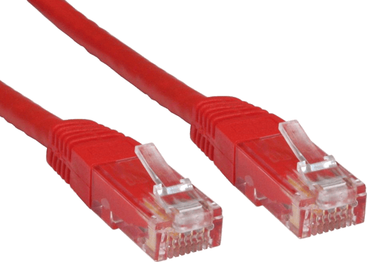 Our Choice 0.5m CAT5 Patch Cable (Red)