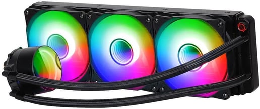 CiT Pro Glacier 360mm All in One Liquid CPU Cooler in Black