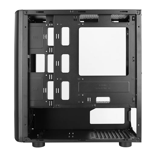 CiT Beam Mid Tower Gaming Case - Black 