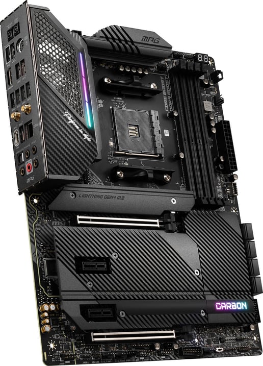 MSI MPG X570S CARBON MAX WIFI ATX Motherboard for AMD AM4 CPUs