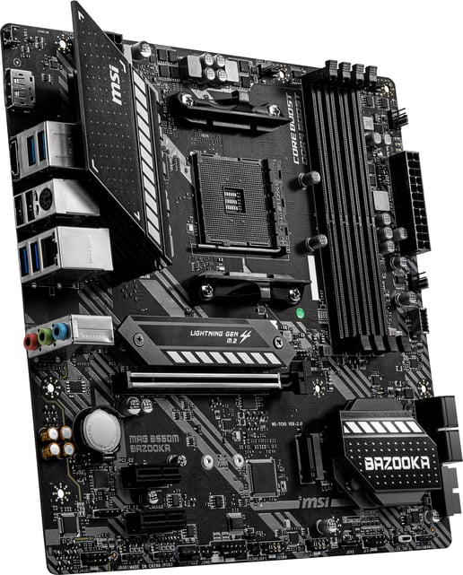 MSI MAG B550M BAZOOKA mATX Motherboard for AMD AM4 CPUs