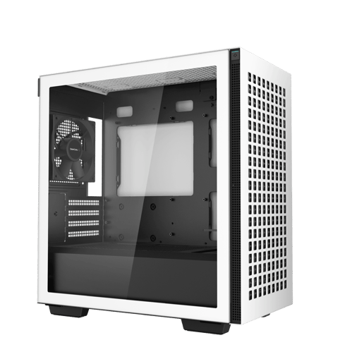 DeepCool CH370 WH Mid Tower Case - Black 