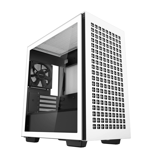 DeepCool CH370 WH Mid Tower Case - Black 