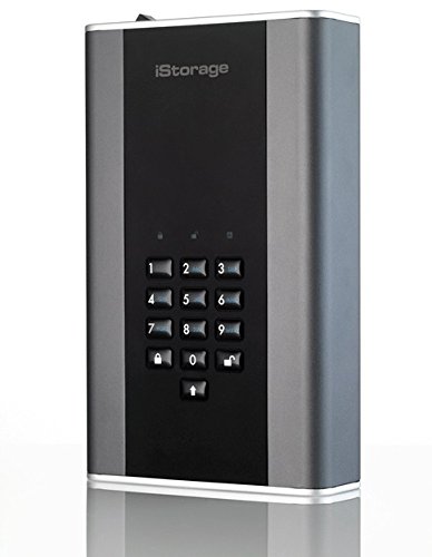 1TB iStorage diskAshur DT2 Desktop External Hard Drive - USB 3.2 Gen 2