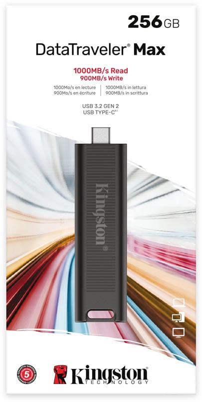 256GB Kingston DataTraveler Max USB-C 3.1 Flash Drive