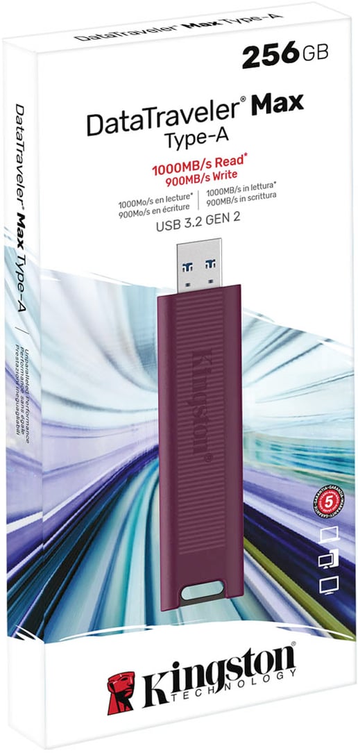 256GB Kingston DataTraveler Max USB 3.1 Flash Drive