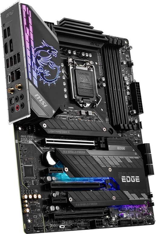 MSI MPG Z590 GAMING EDGE WIFI ATX Motherboard for Intel LGA1200 CPUs