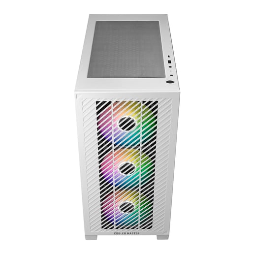 Cooler Master Elite 301 Mid Tower Gaming Case - White 