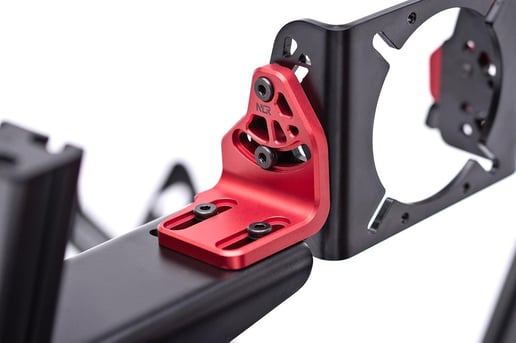 Next Level Racing F-GT Elite Aluminium Simulator Cockpit - Front and Side Mount Edition